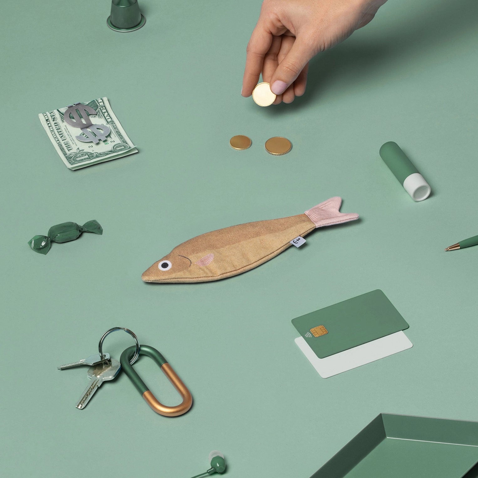Anchovy Golden Fish Pouch image 2