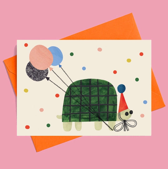 Party Turtle Card