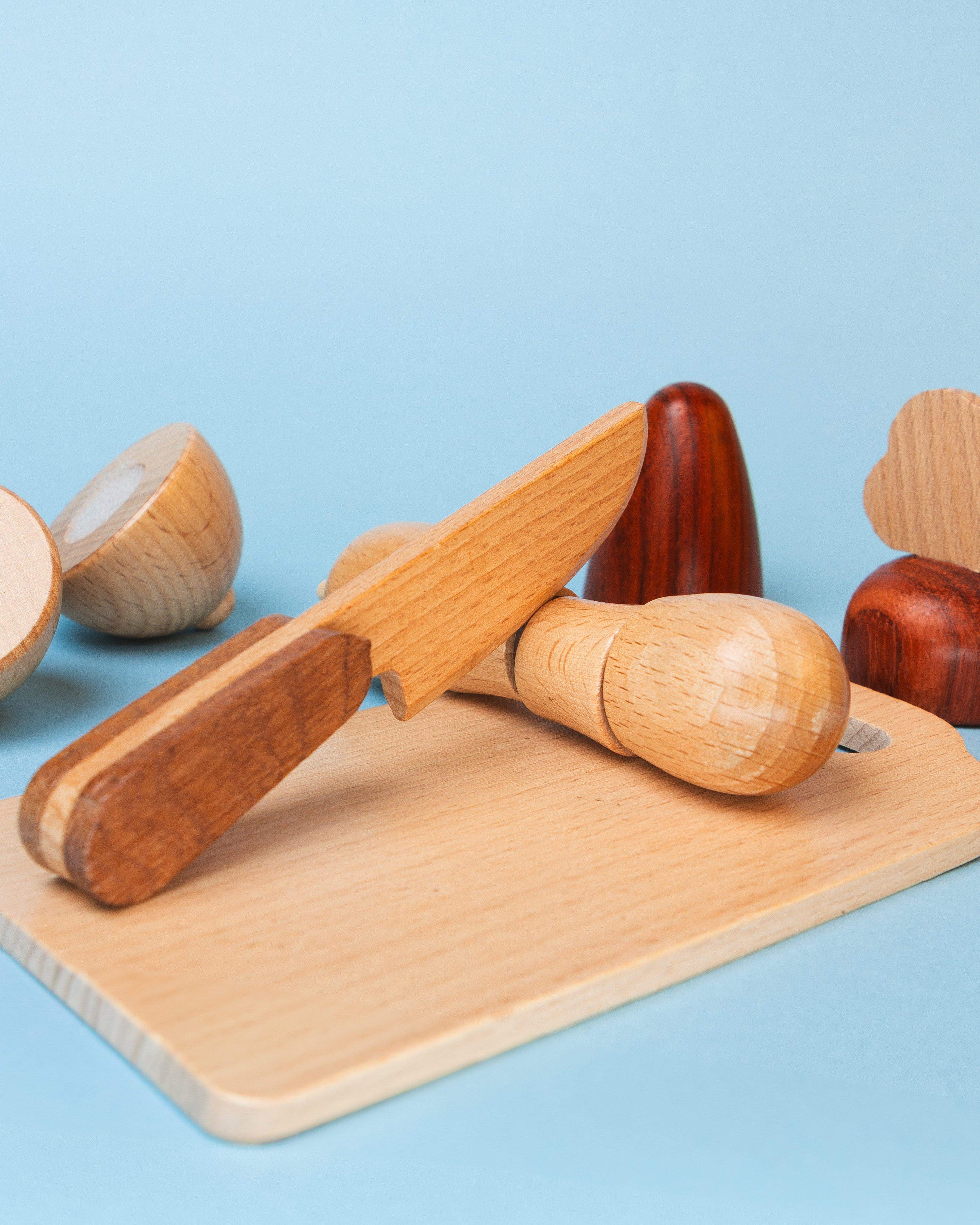 Wooden Vegetables Set image 3