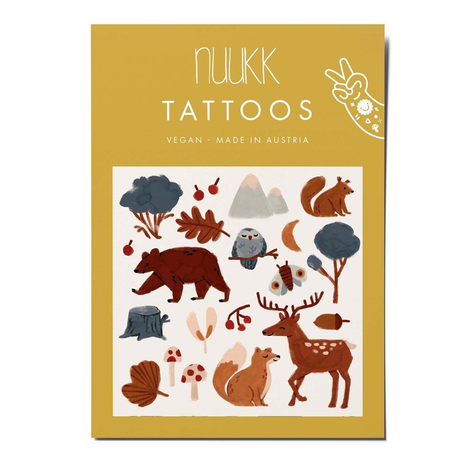 Organic Black Forest Tattoo
