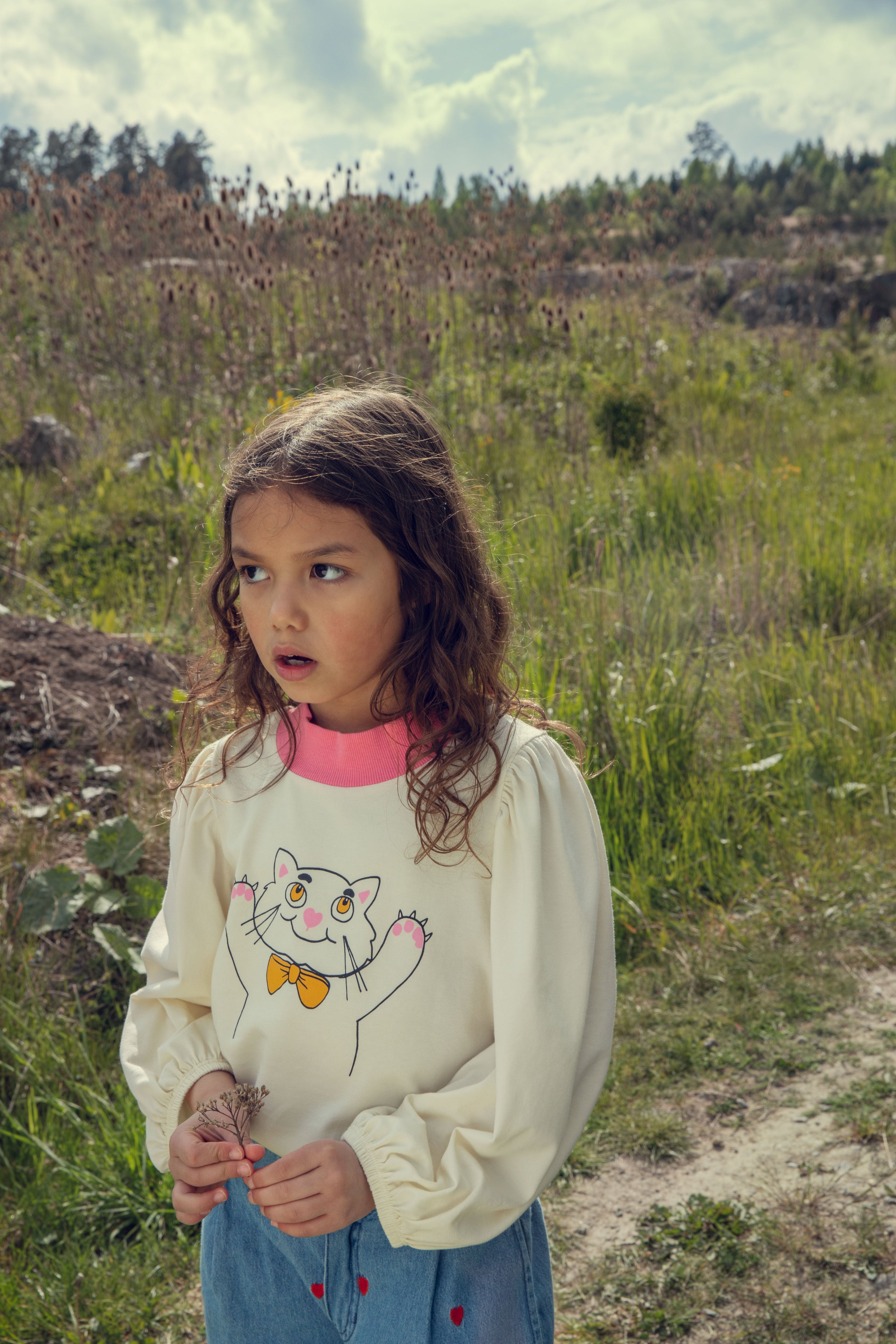 Cat Balloon Sleeve Top image 8