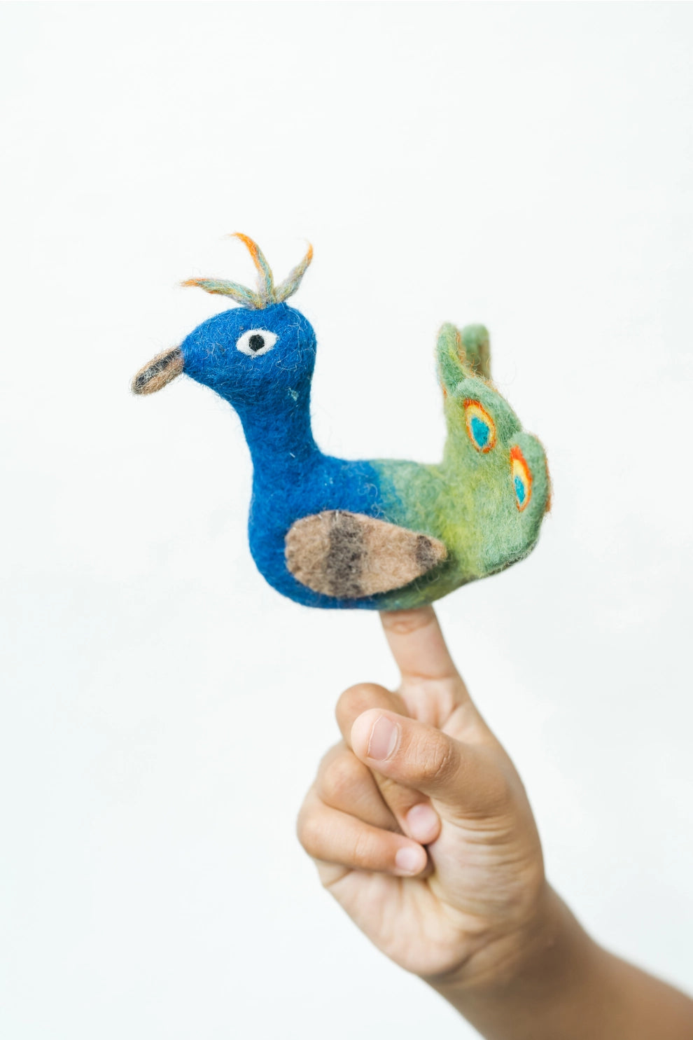 Peacock Finger Puppet image 3