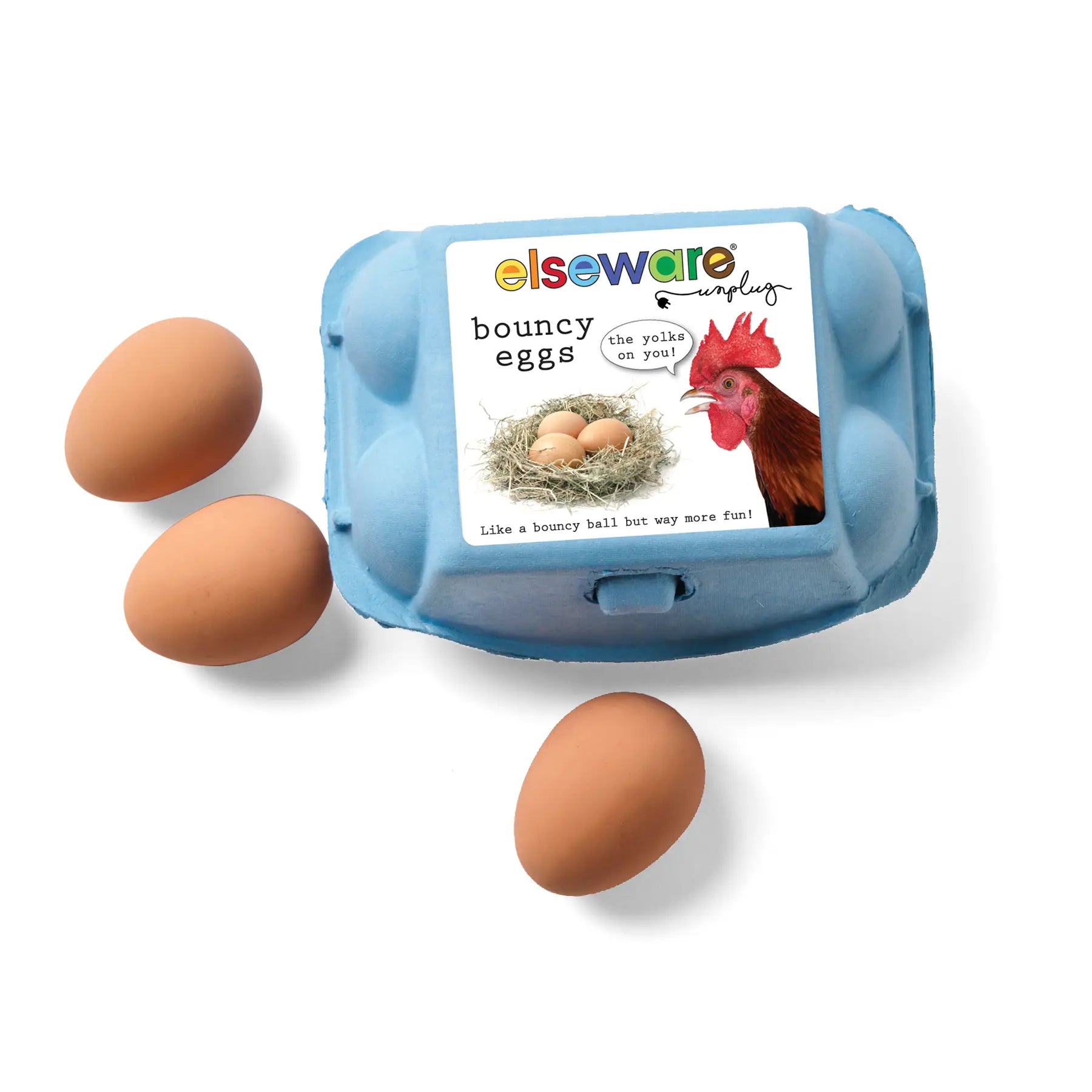 Bouncy Eggs Sensory Toy