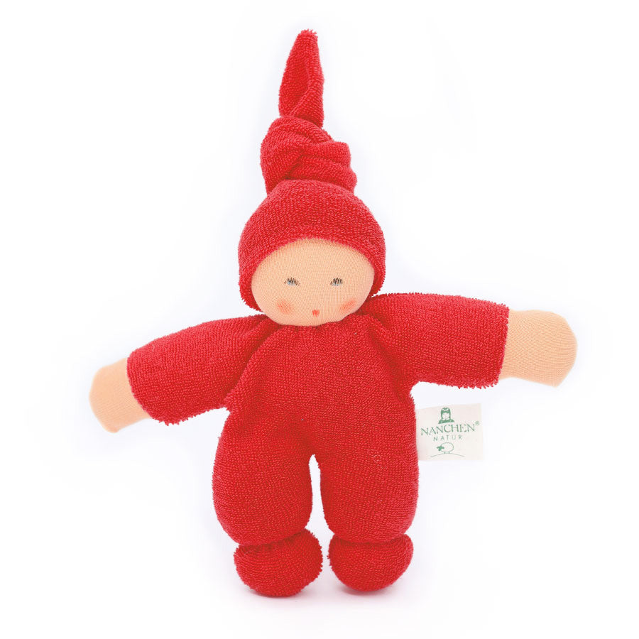 Nanchen Waldorf Rattle Doll Red image 0