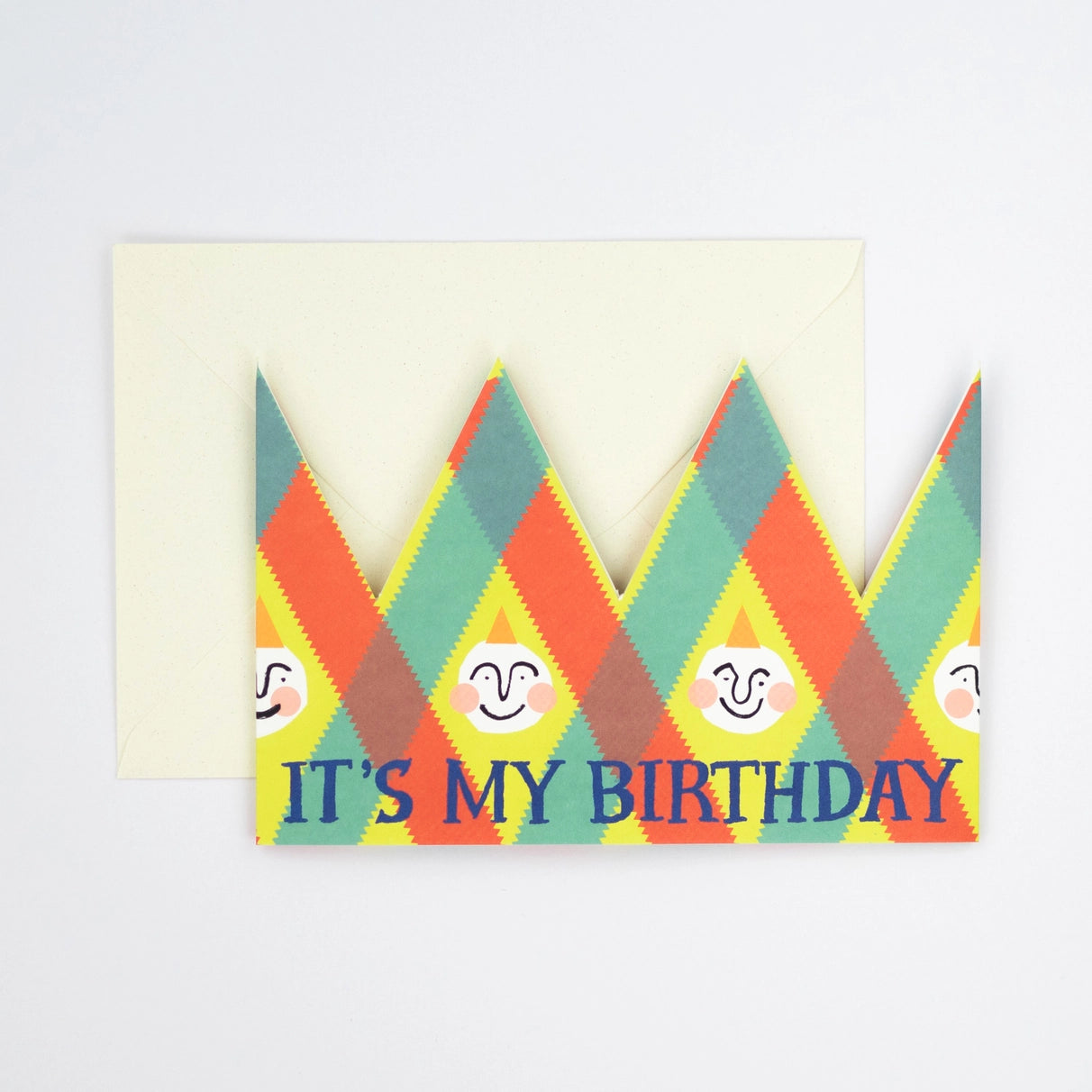 Its My Birthday Party Hat Card image 0