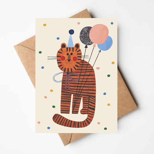Party Tiger Card
