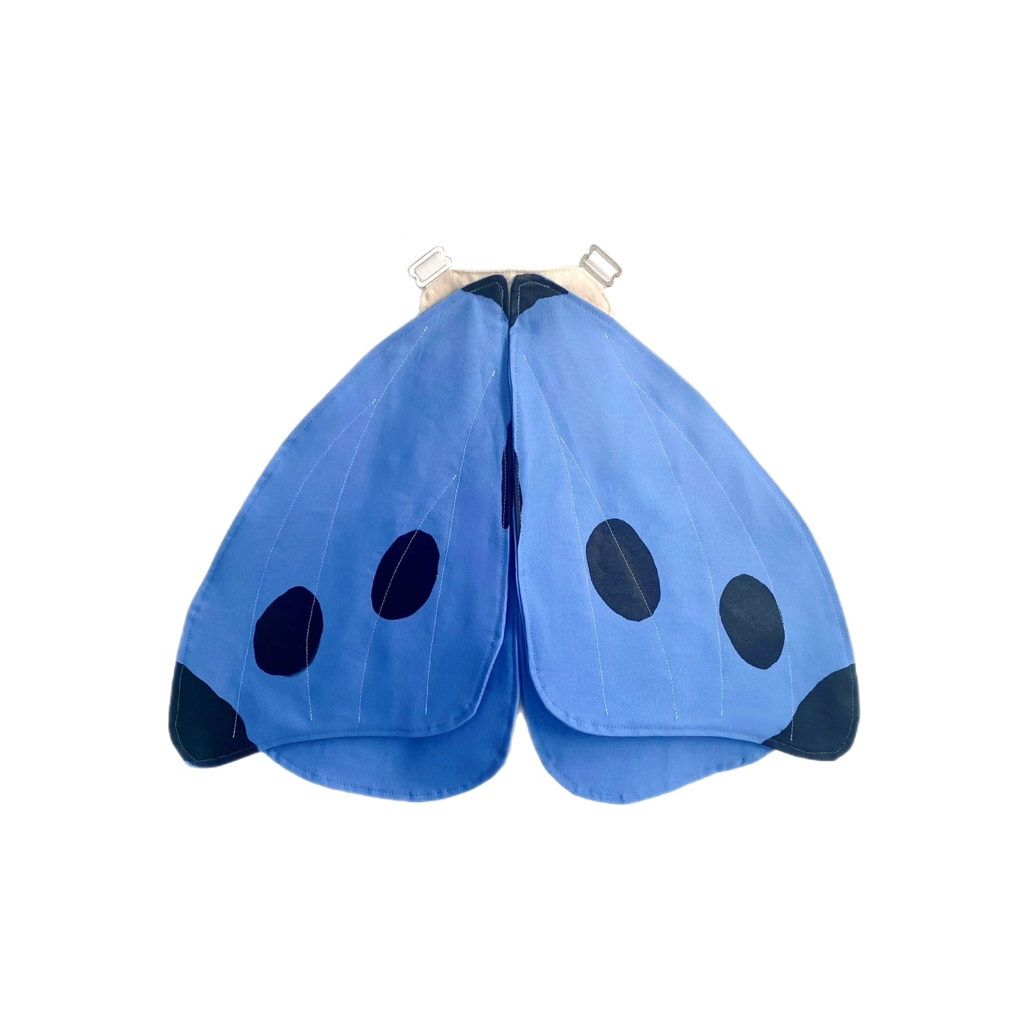 Spotted Blue Butterfly Costume Wings image 0
