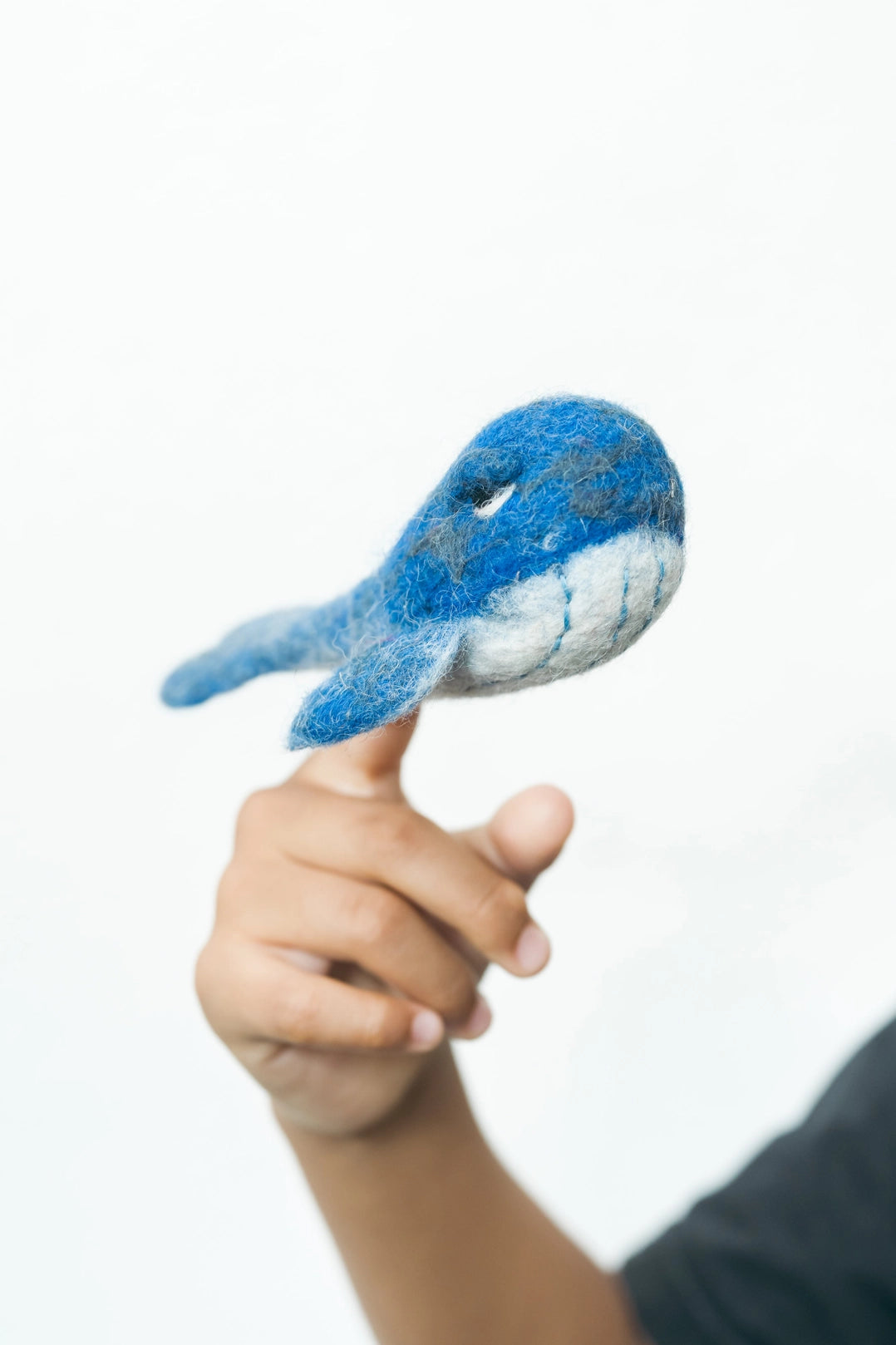 Blue Whale Finger Puppet