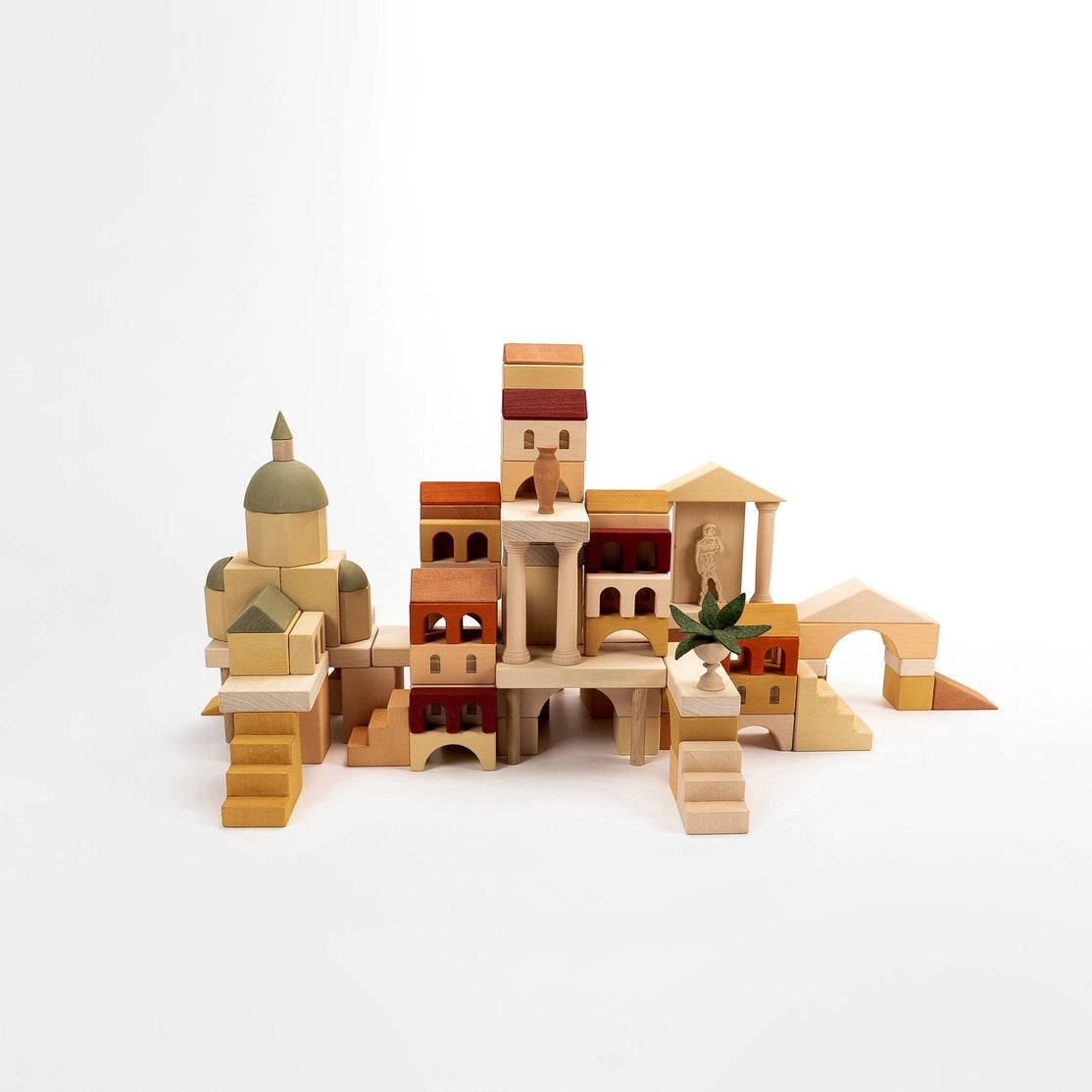 Italy Ancient City Wooden Blocks image 0