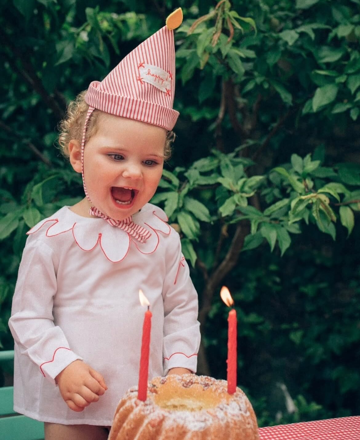 Happy Candle Baby Hat image 1