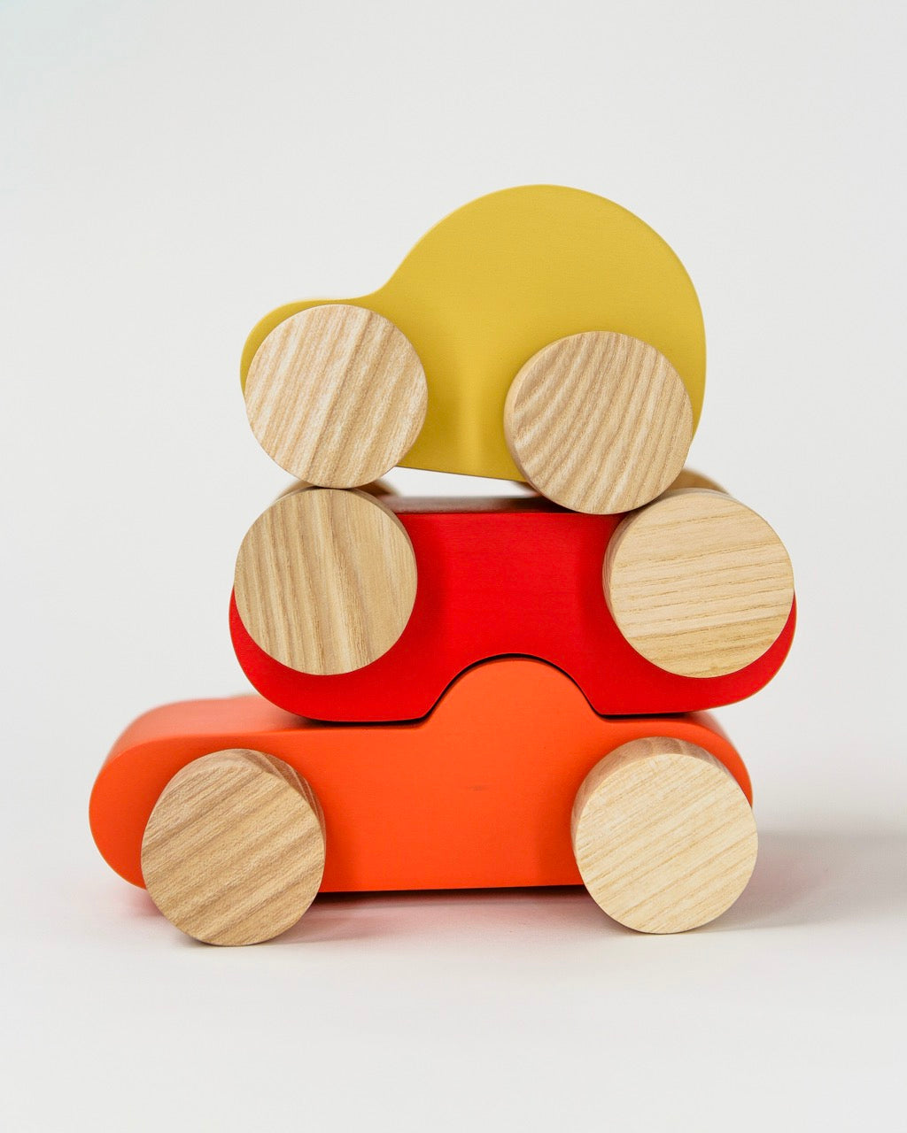 Stackable Car Set | Warm Colours image 0