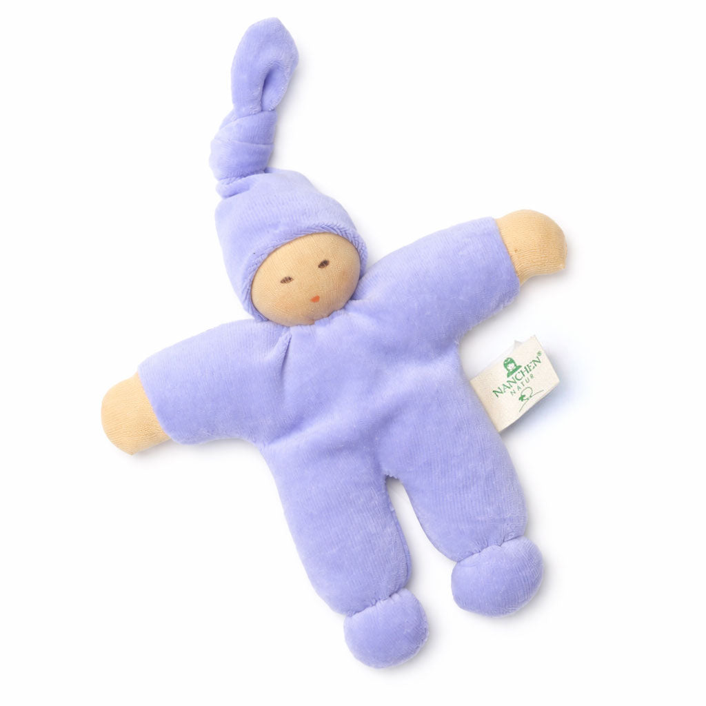 Nanchen Waldorf Rattle Doll Lavender