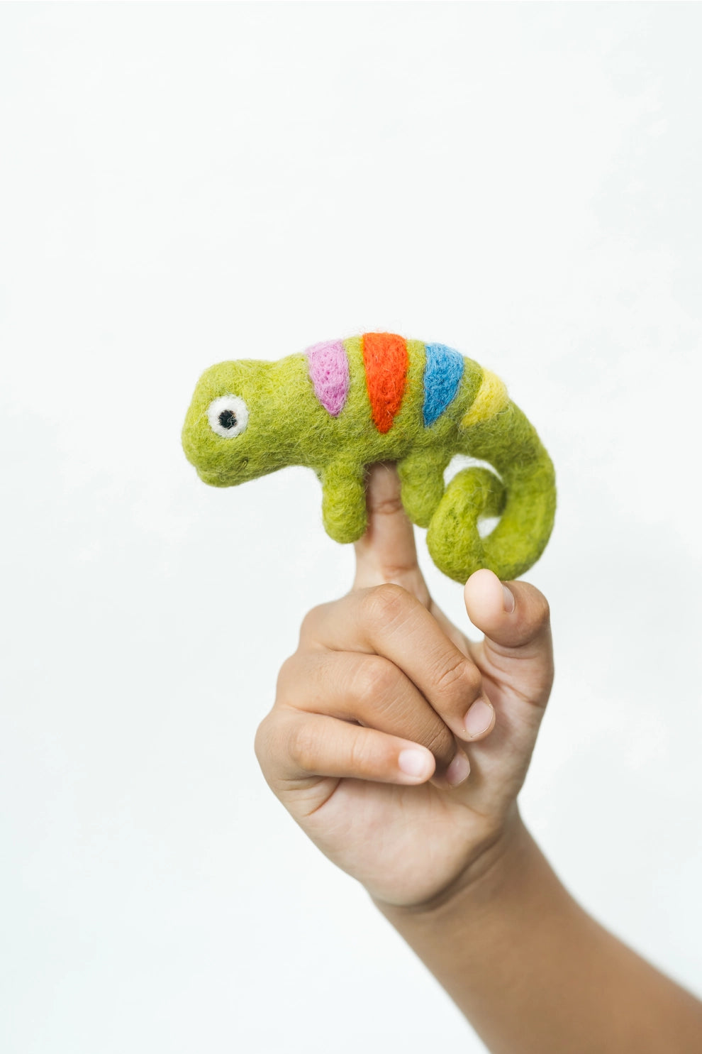 Chameleon Finger Puppet image 1