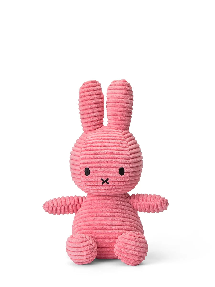 Miffy ECO Corduroy | Bubblegum Pink 9" image 0