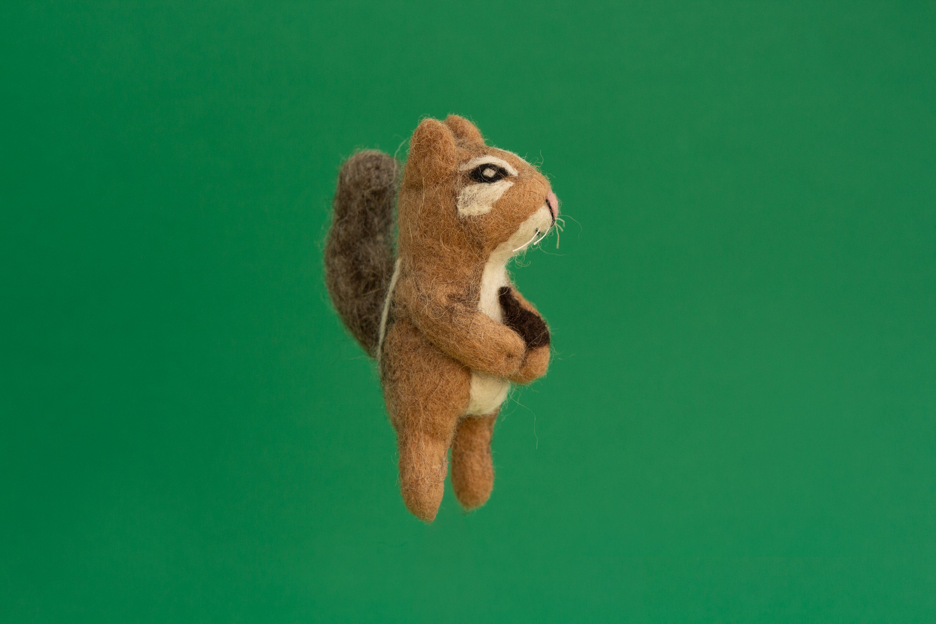 Felt Chipmunk Finger Puppet – Lightbulb Lighthouse