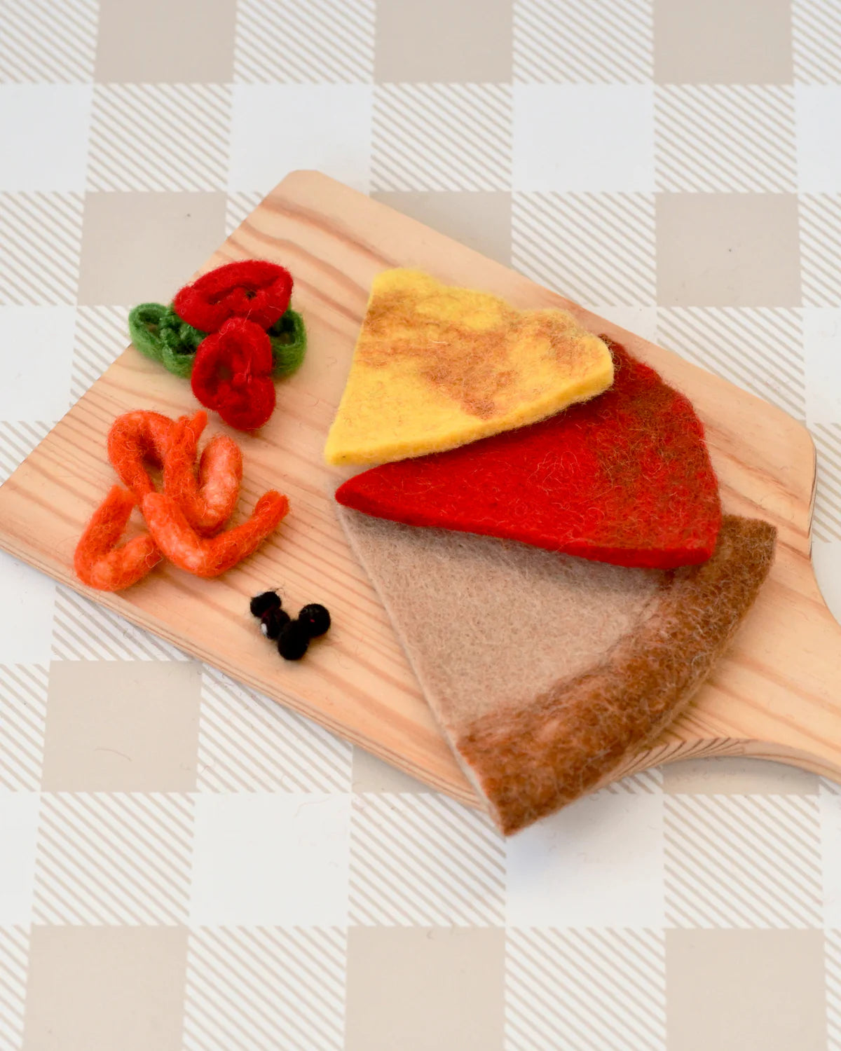 Felt Seafood Pizza Slice image 1