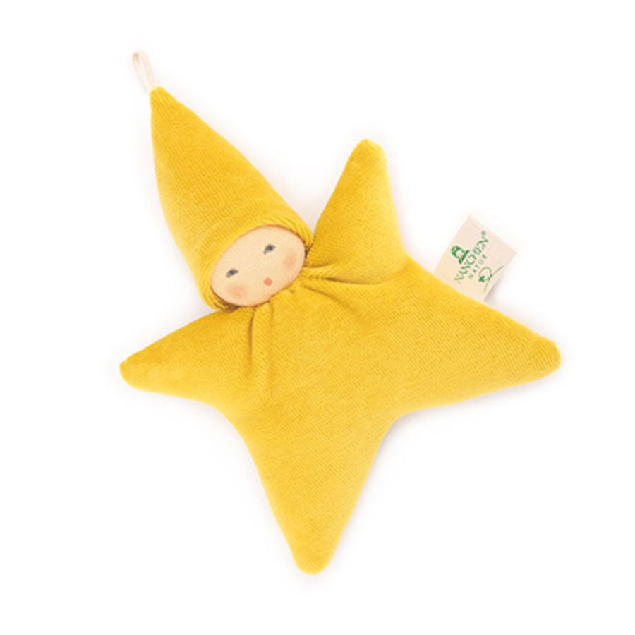 Nanchen Baby Rattle Star Yellow