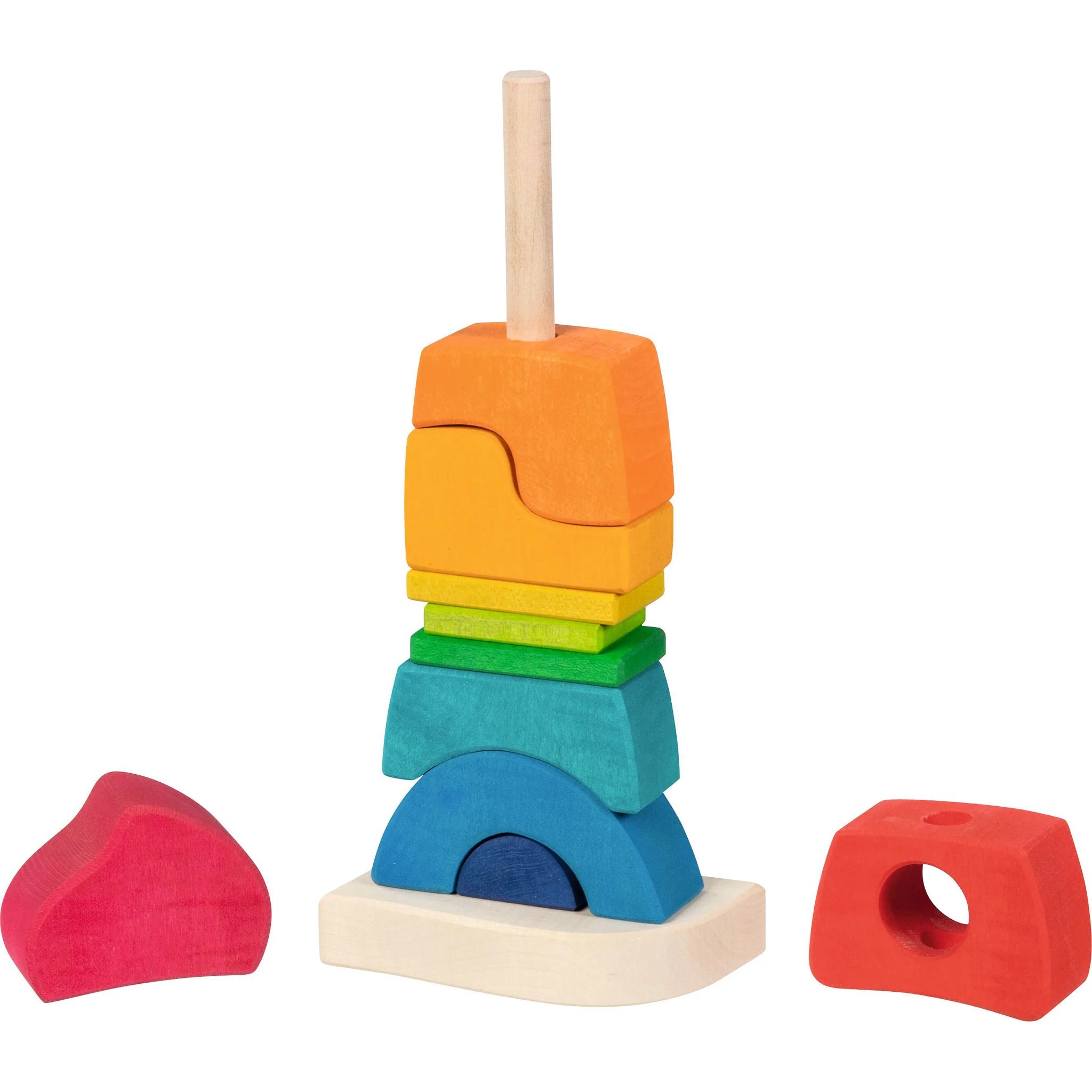 Wooden Stacking Castle