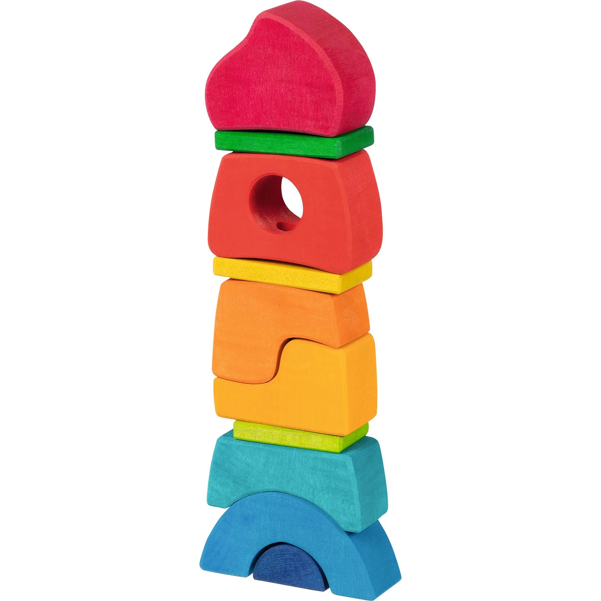 Wooden Stacking Castle