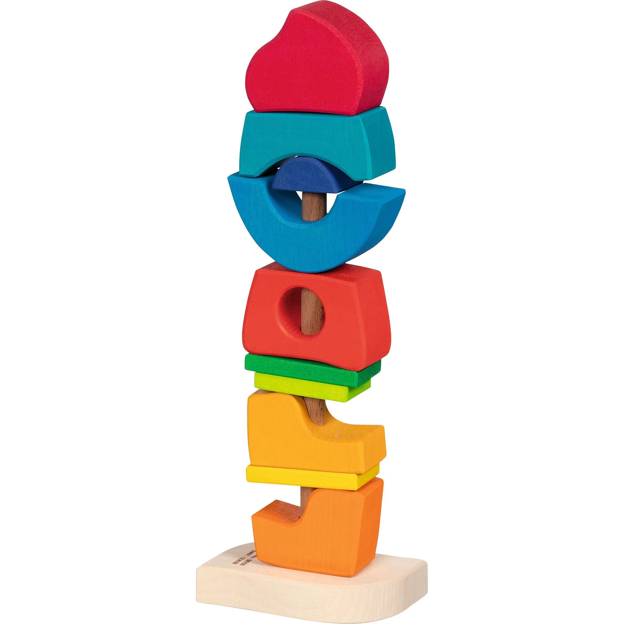 Wooden Stacking Castle