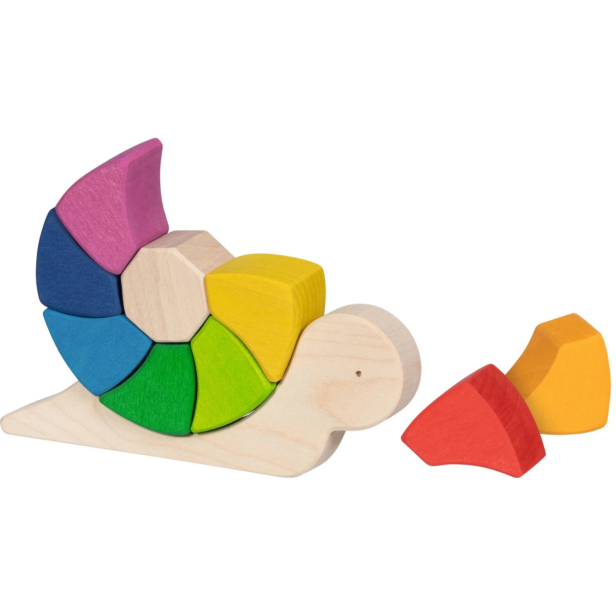 Snail Puzzle and Building Blocks