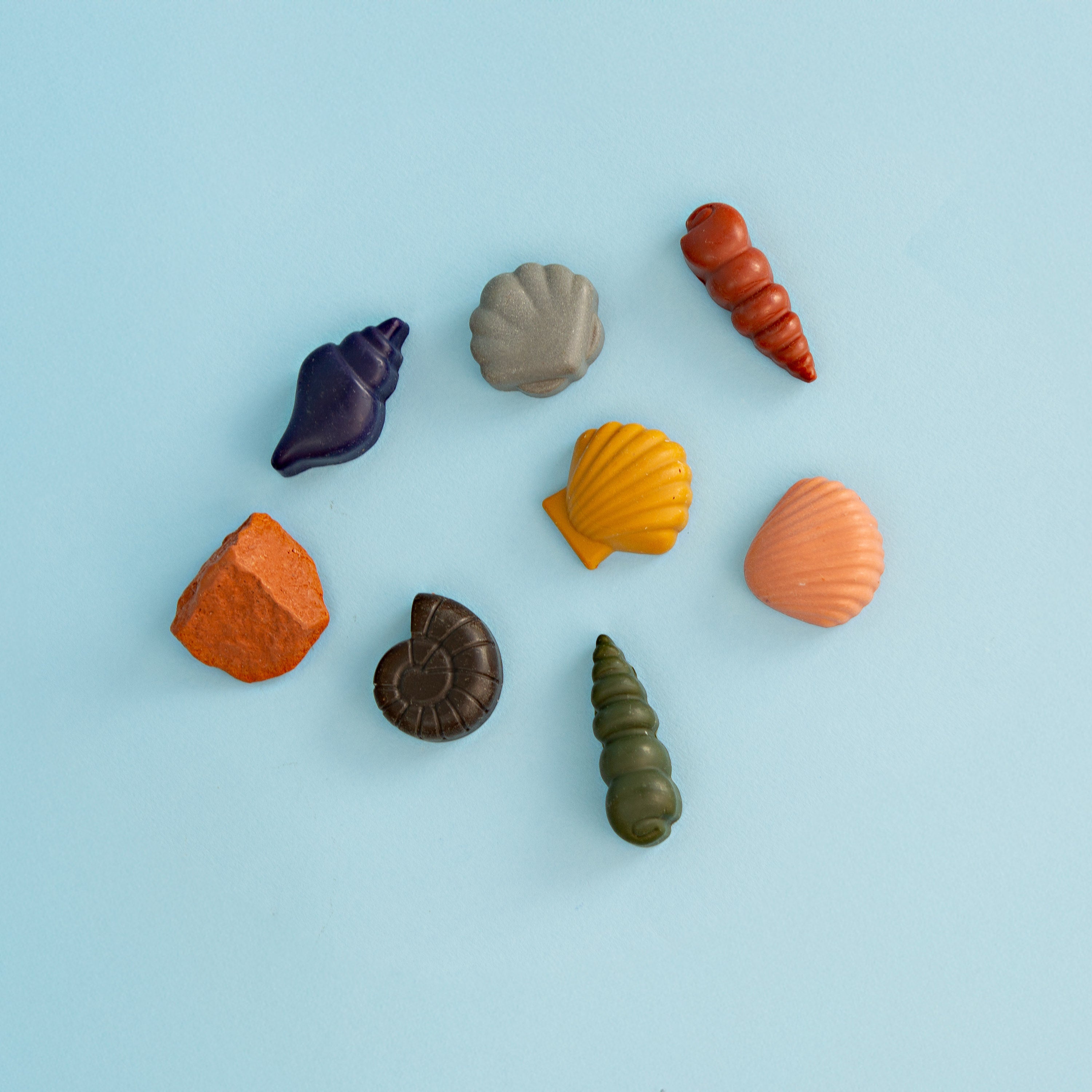 Beeswax Seashell Crayons image 1