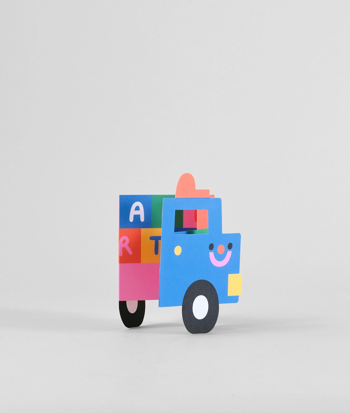 Birthday Truck Fold Out Kid's Birthday Card image 1