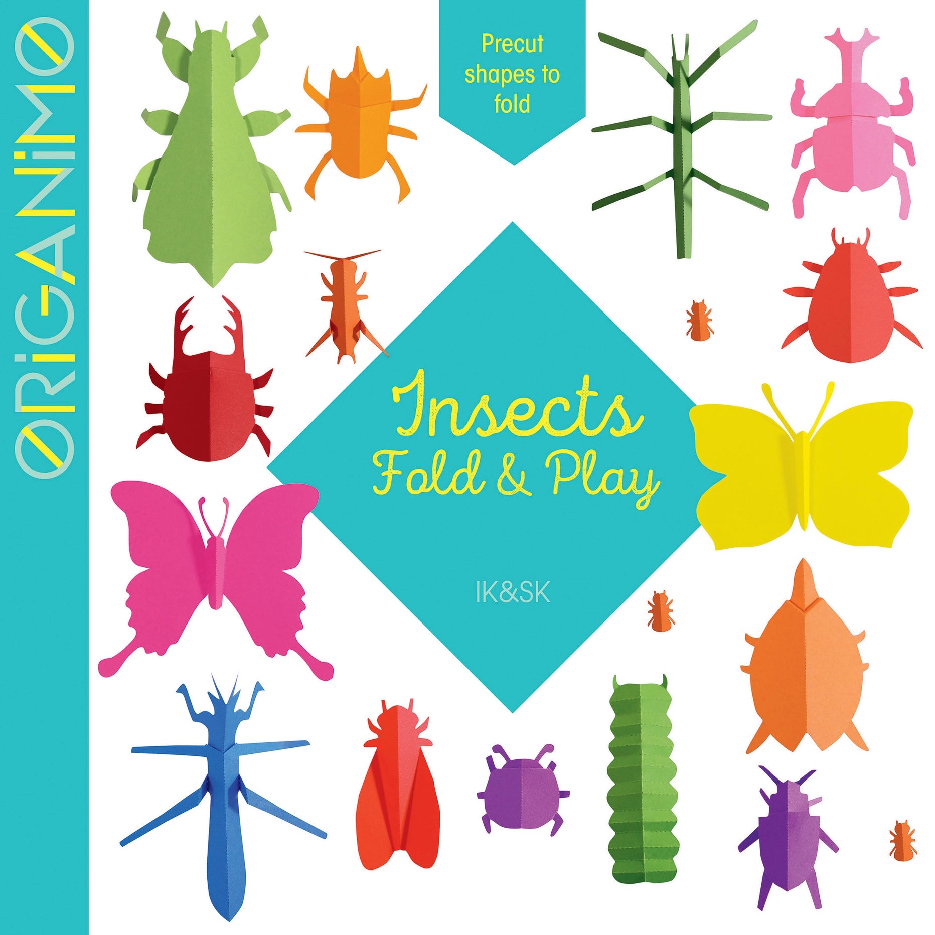 Origanimo: Bugs Paper Folding Activity Book image 1