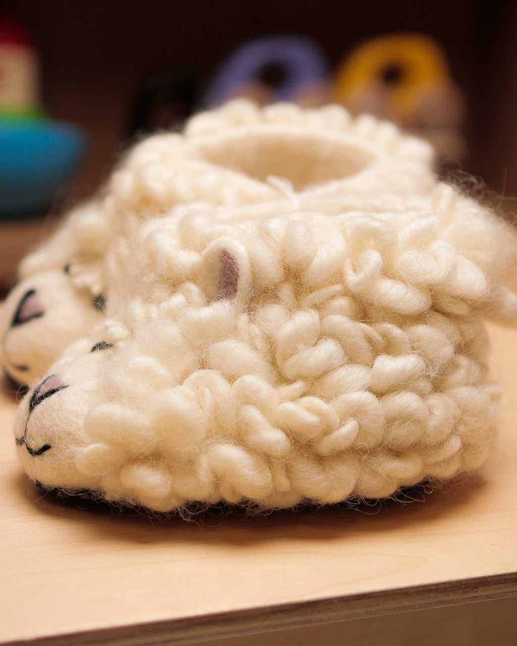 Merino Wool Shirley Sheep Slippers image 8