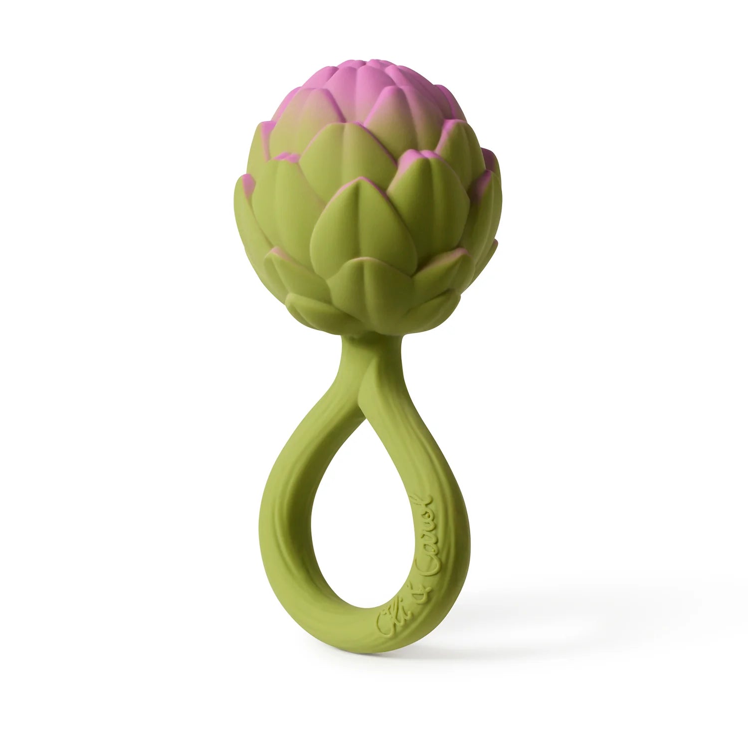 Artichoke Rattle Teething Toy image 2