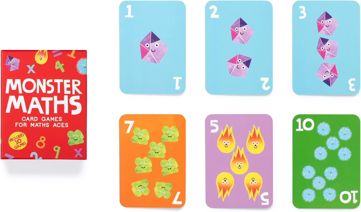 Monster Maths Card Games Maths Ace