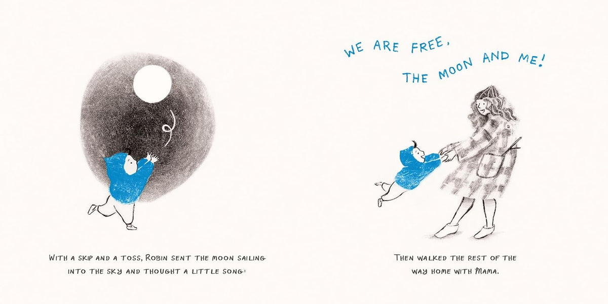Robin and the Moon: A Picture Book