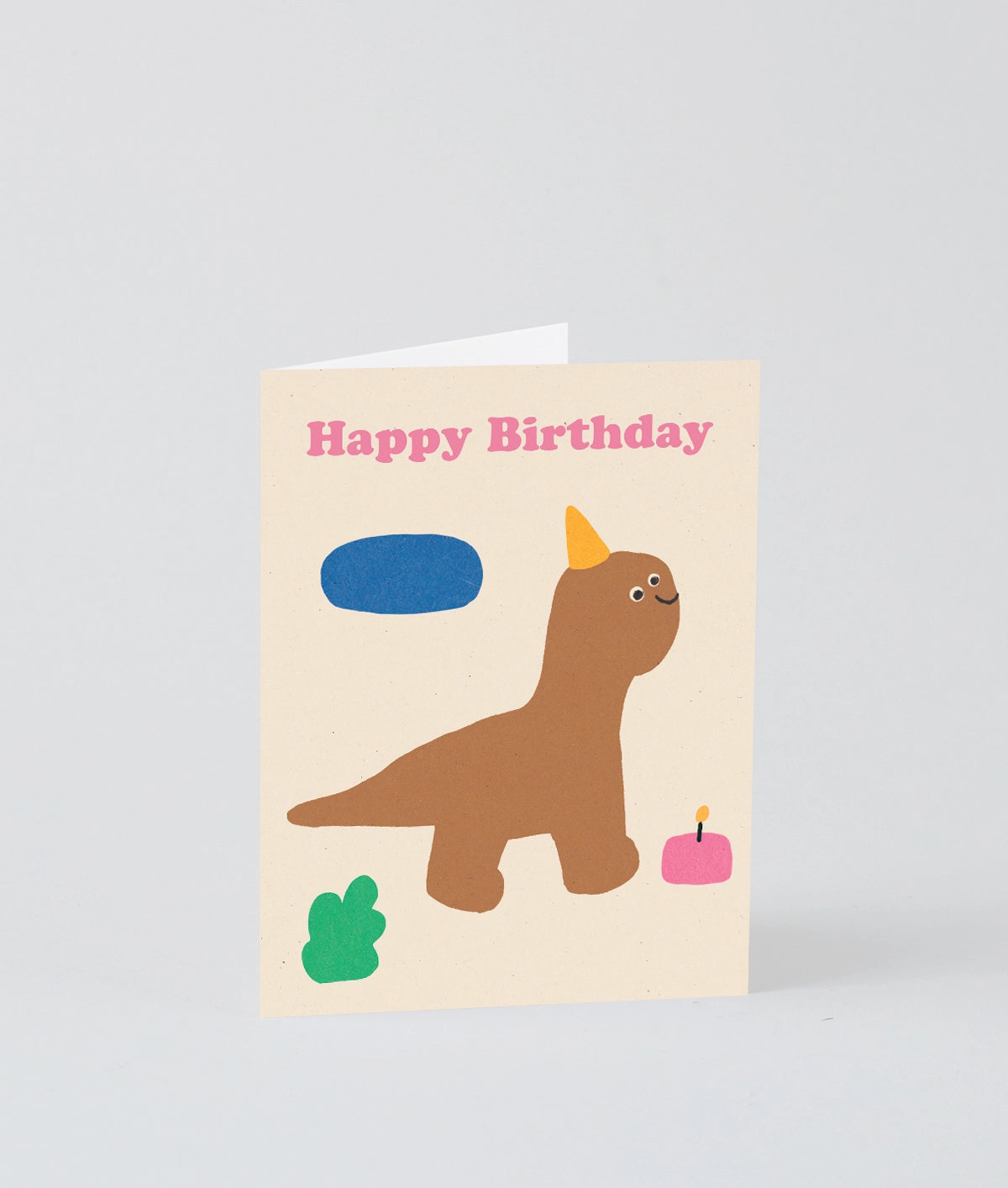Happy Birthday Dino Kids Birthday Card image 0