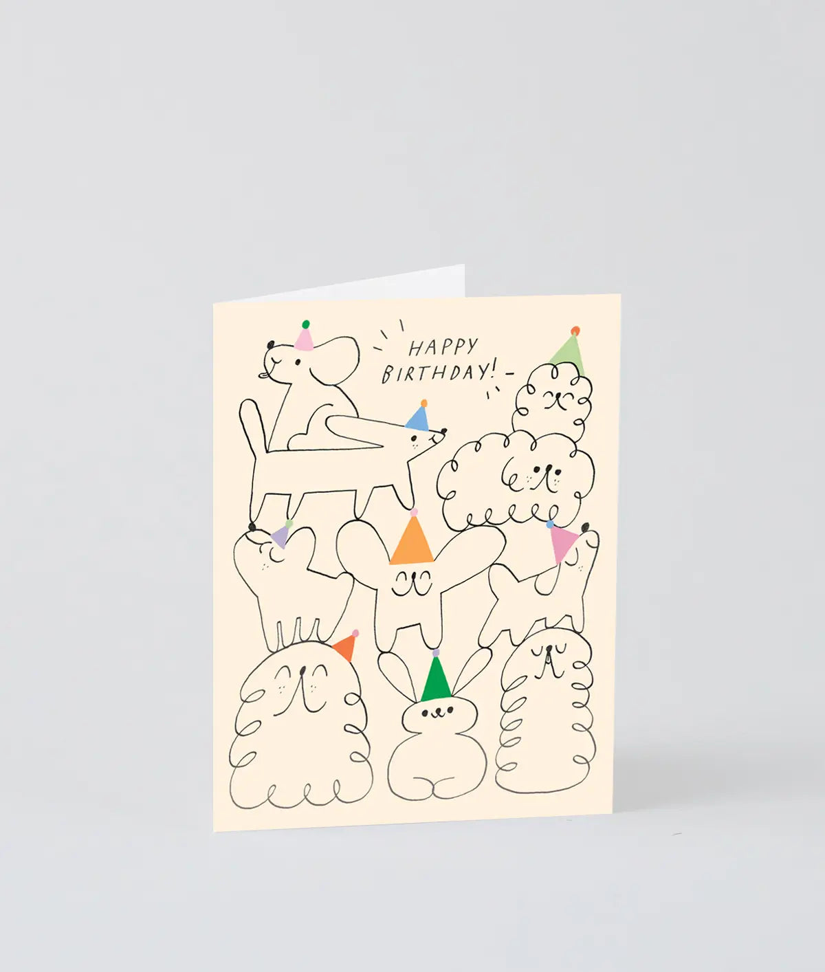 Happy Birthday Animal Stack Birthday Card image 0