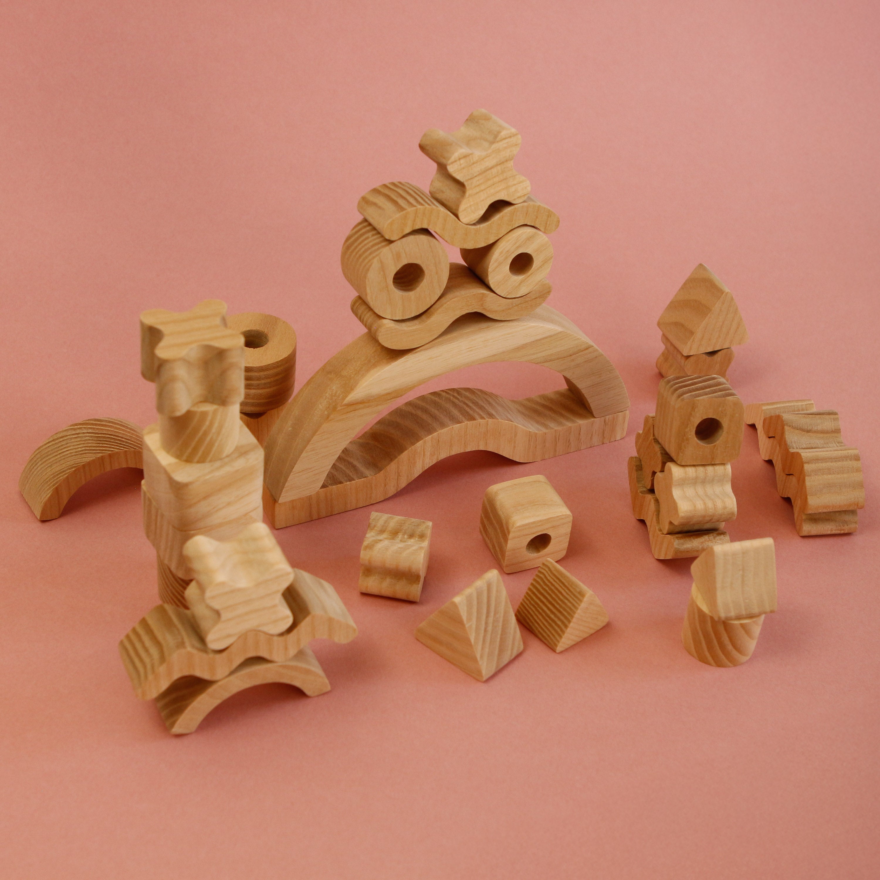 Stacking Balancing Wooden Game | Natural image 0