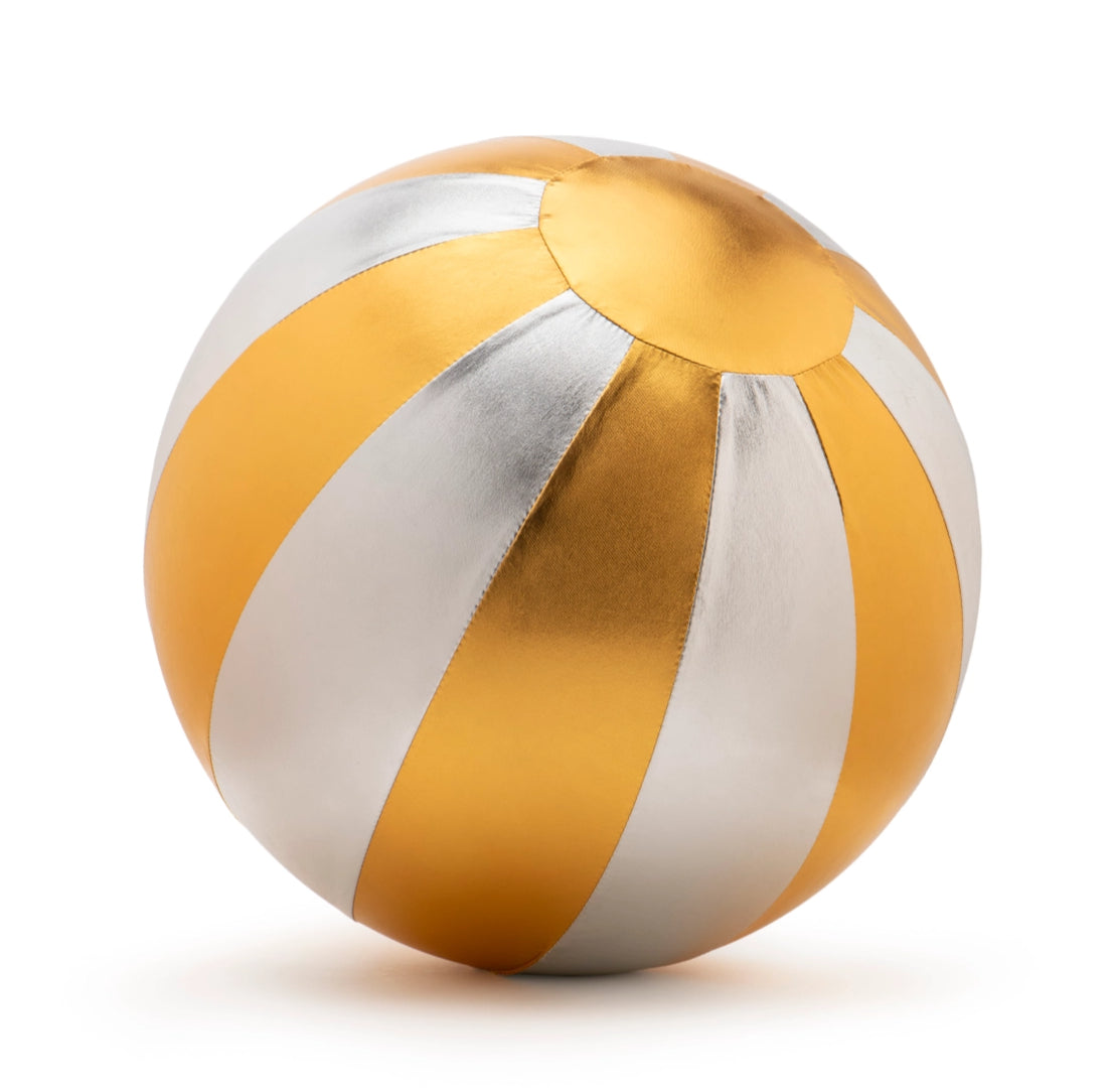 Circus Balloon Ball | Silver and Gold 40cm image 0