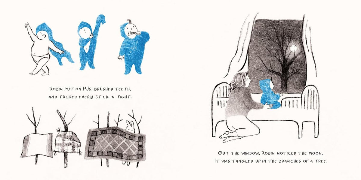 Robin and the Moon: A Picture Book