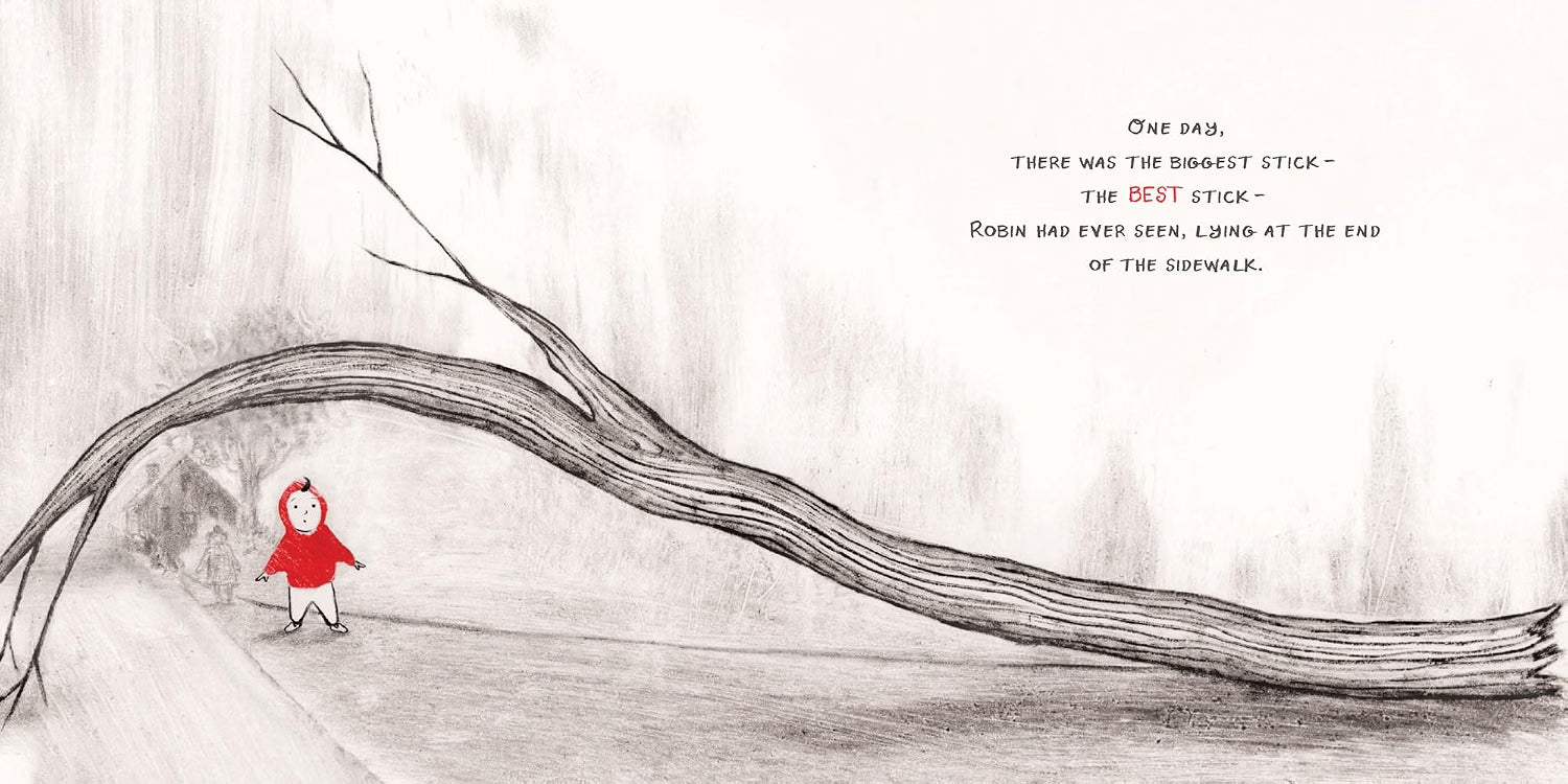 Robin and the Stick: A Picture Book