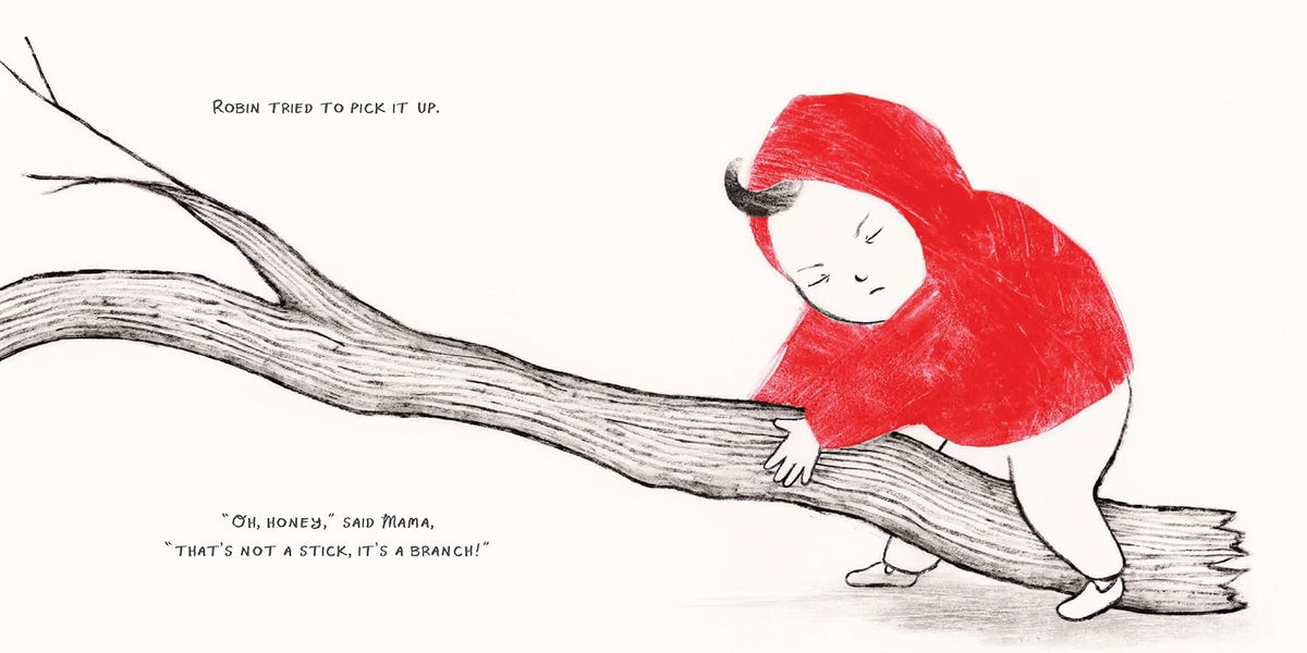 Robin and the Stick: A Picture Book