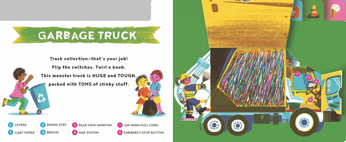 Touch a Truck Day: A Lift-the-Flap Book