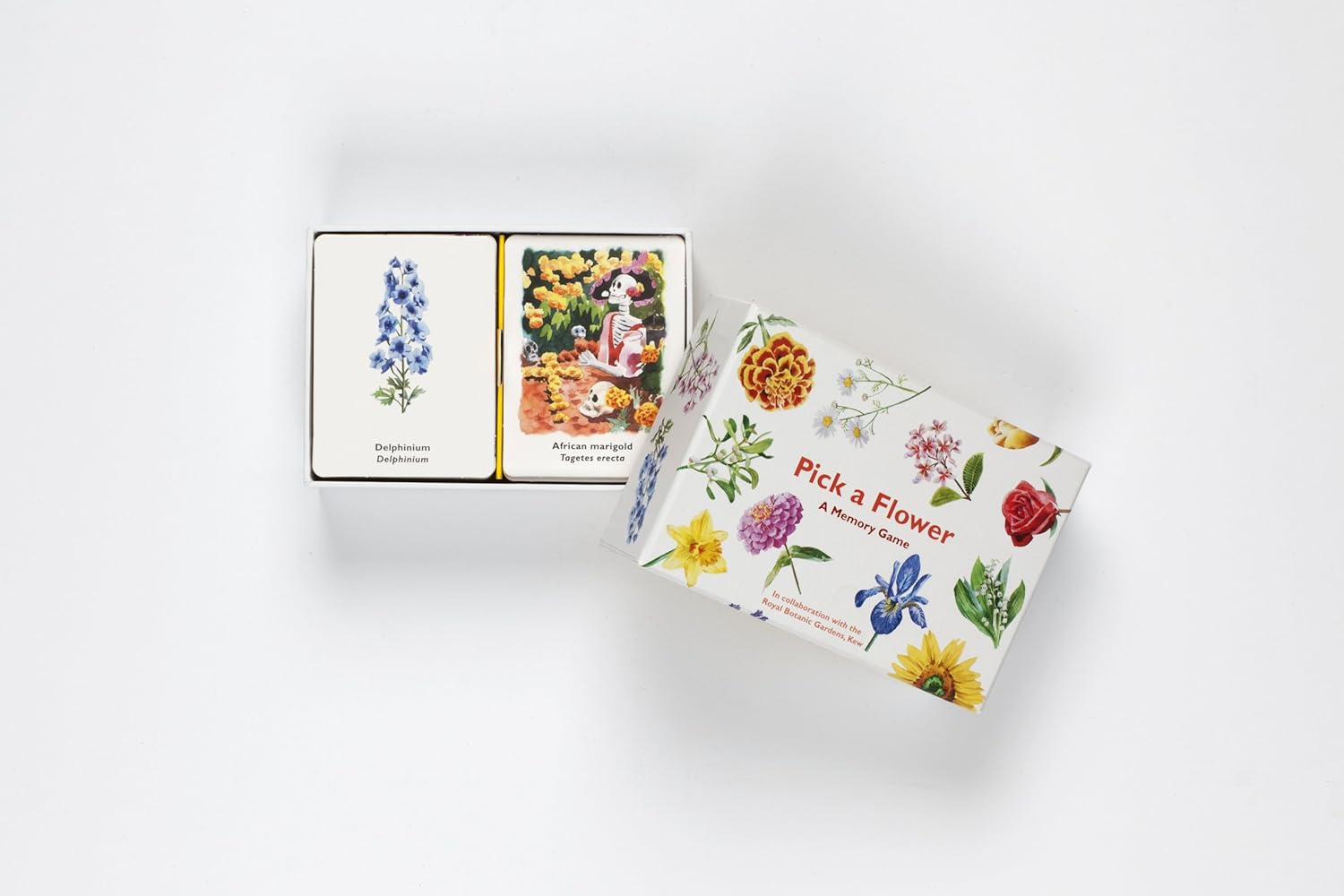 Pick a Flower Match Memory Game