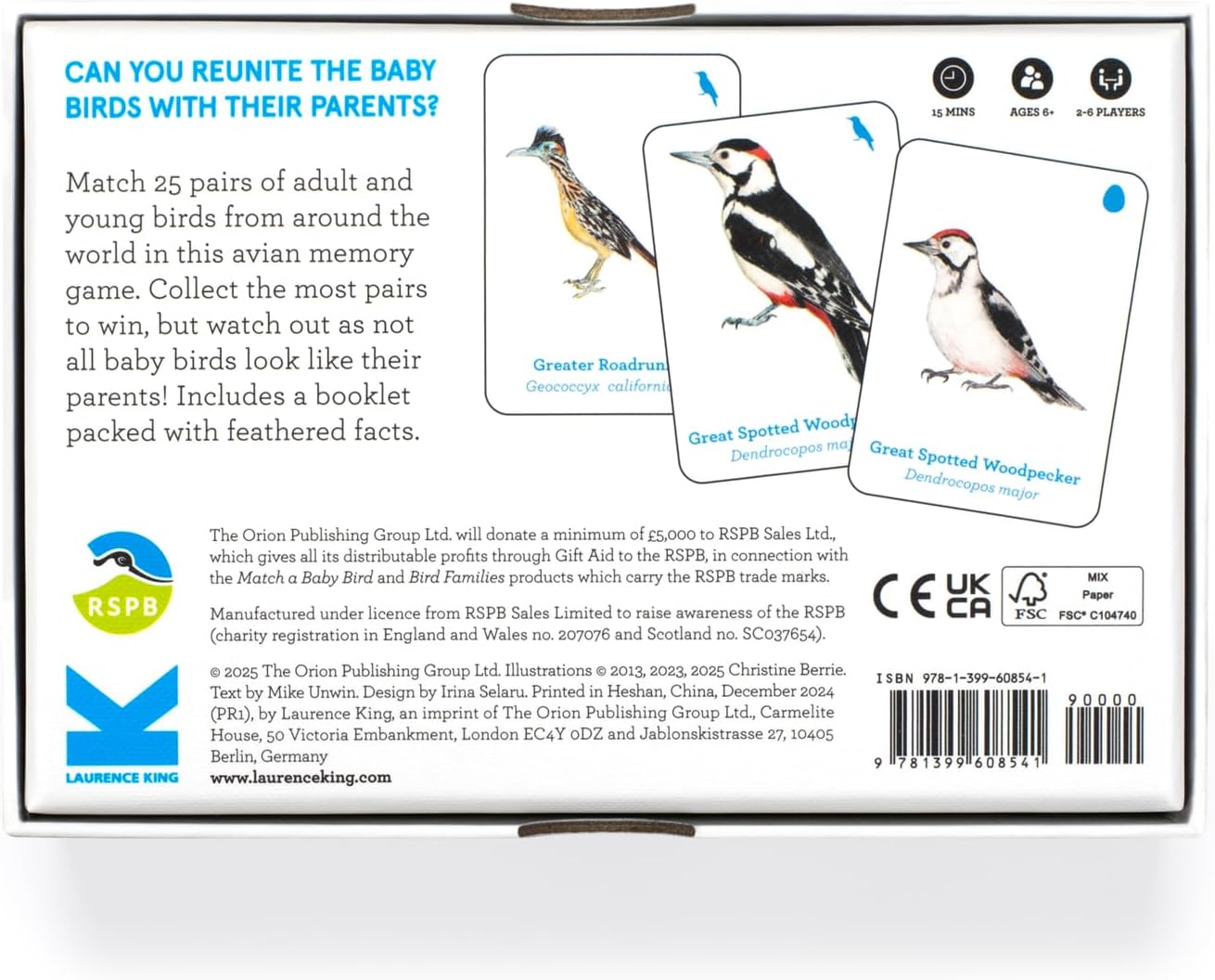 Baby Bird Match Memory Game