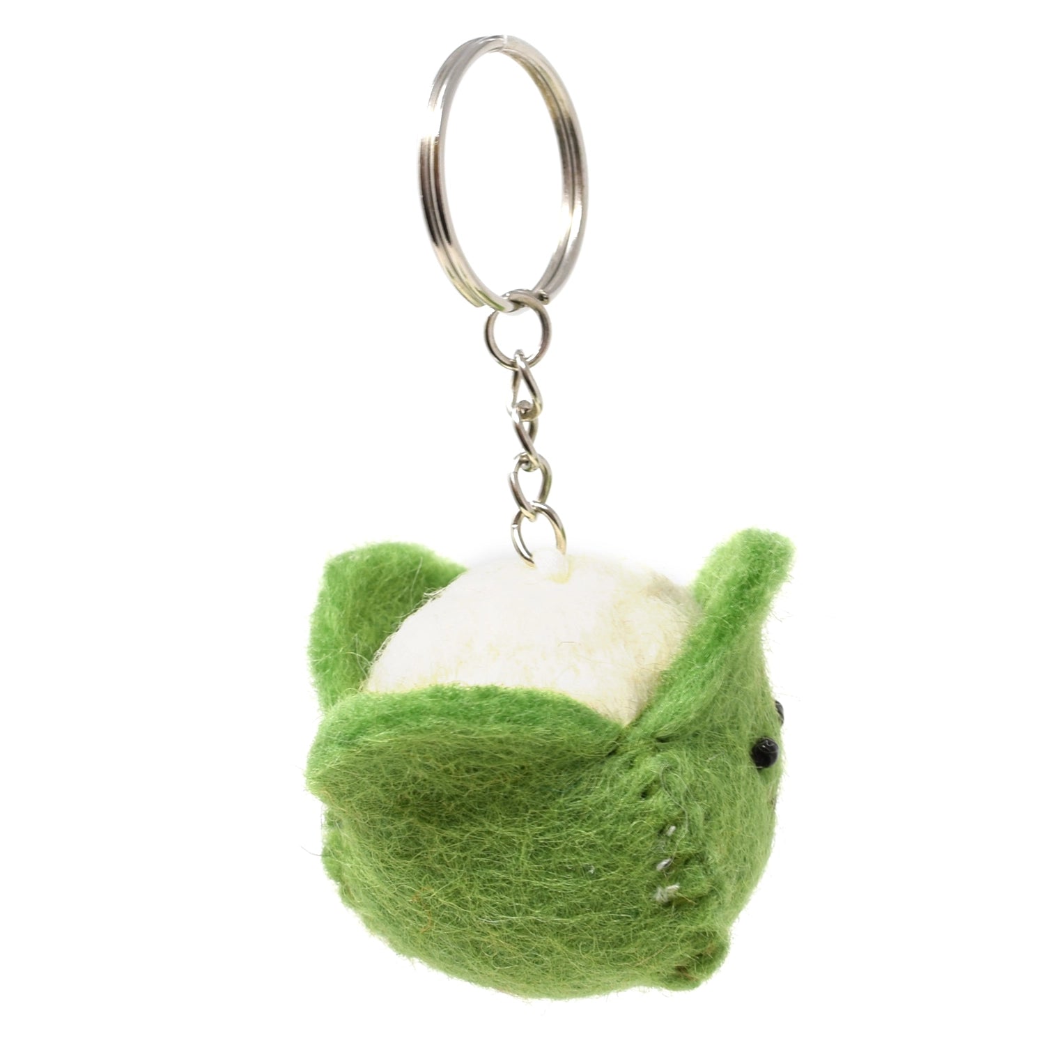 Cauliflower Felt Keychain image 1