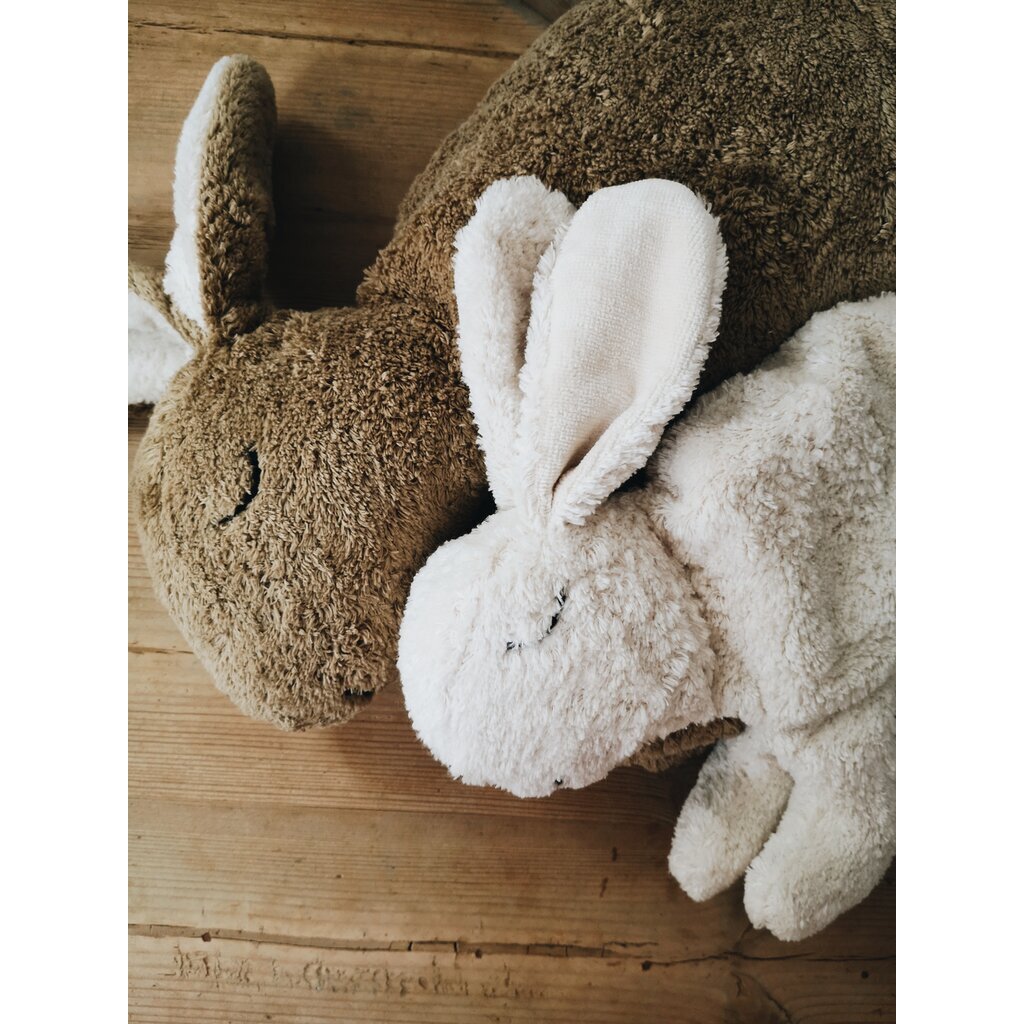 Small Warming Cushion Cuddly Rabbit Organic Cotton