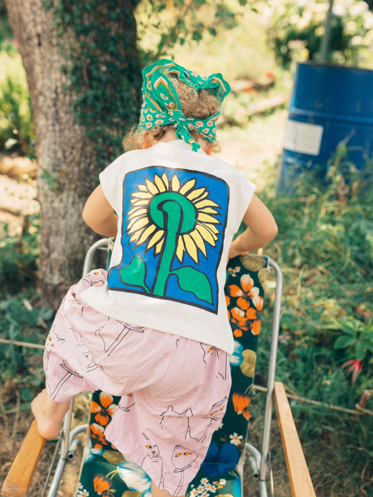 Sunflower Tank Top Ivory