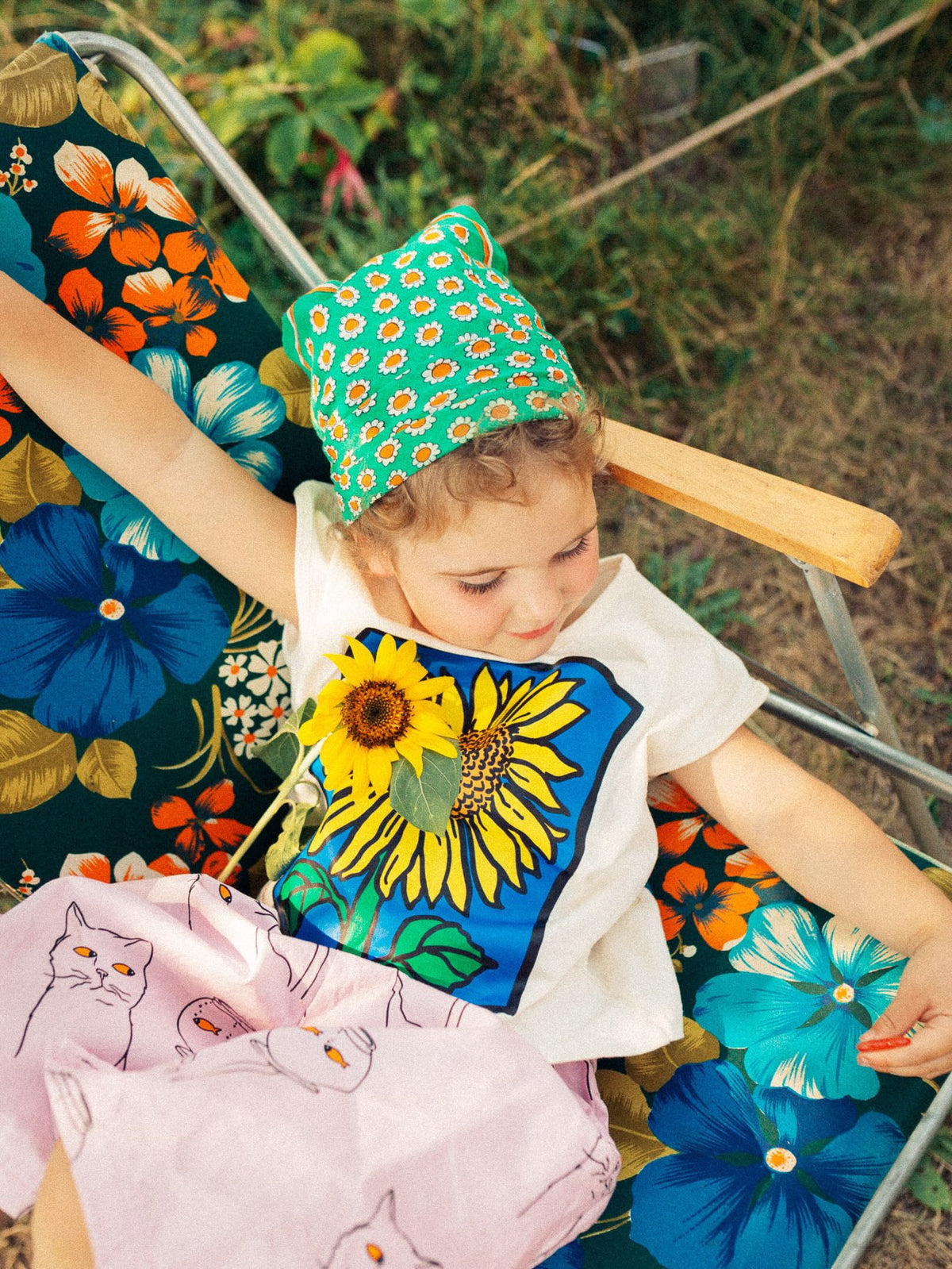 Sunflower Tank Top Ivory