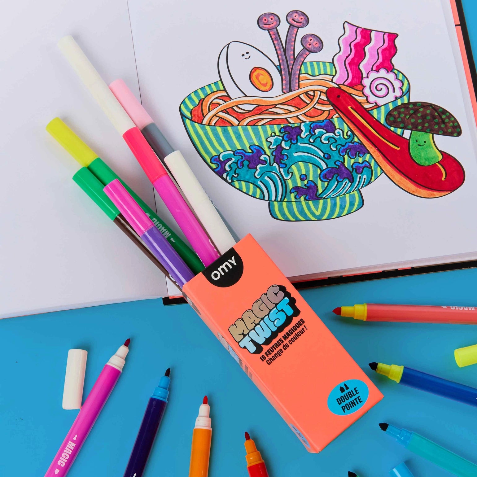 16 Magic Twist Markers