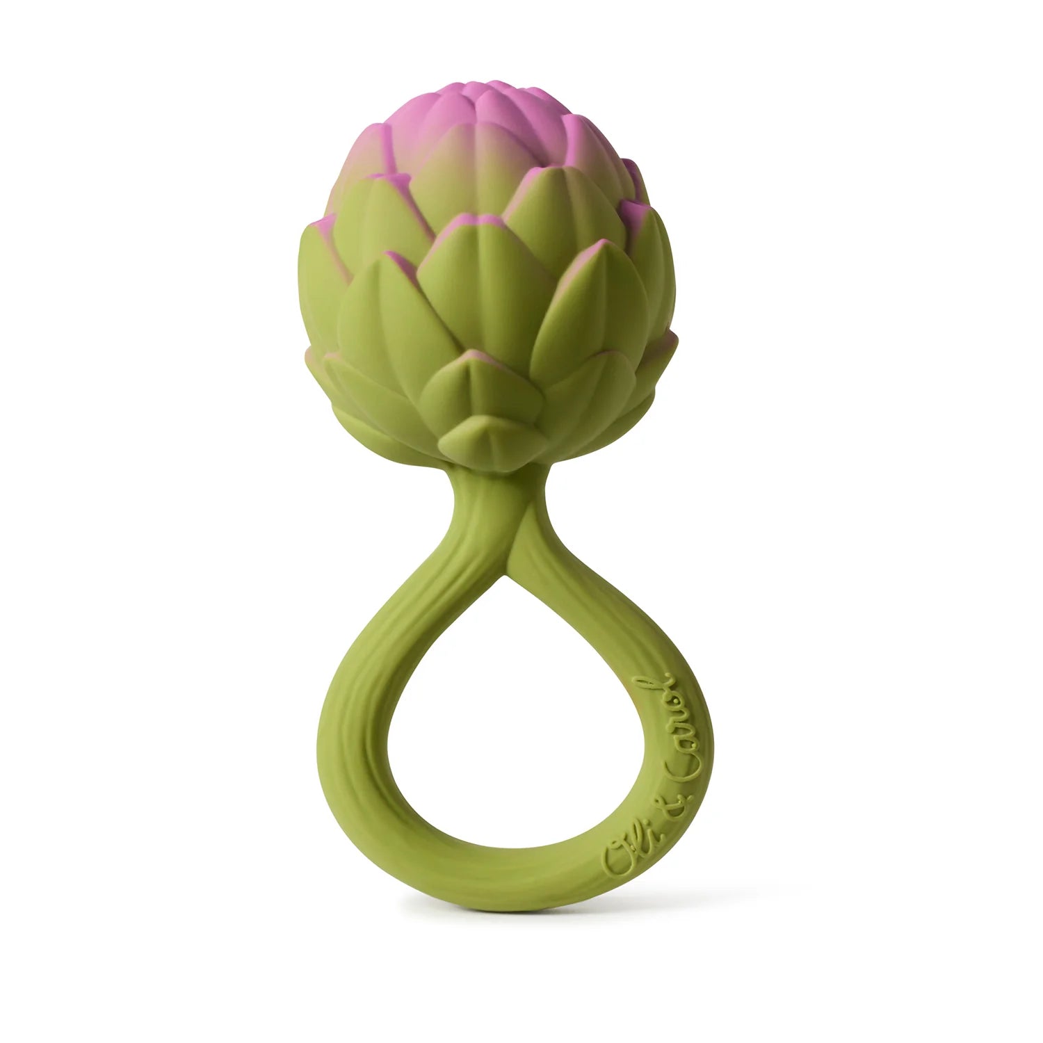 Artichoke Rattle Teething Toy image 0