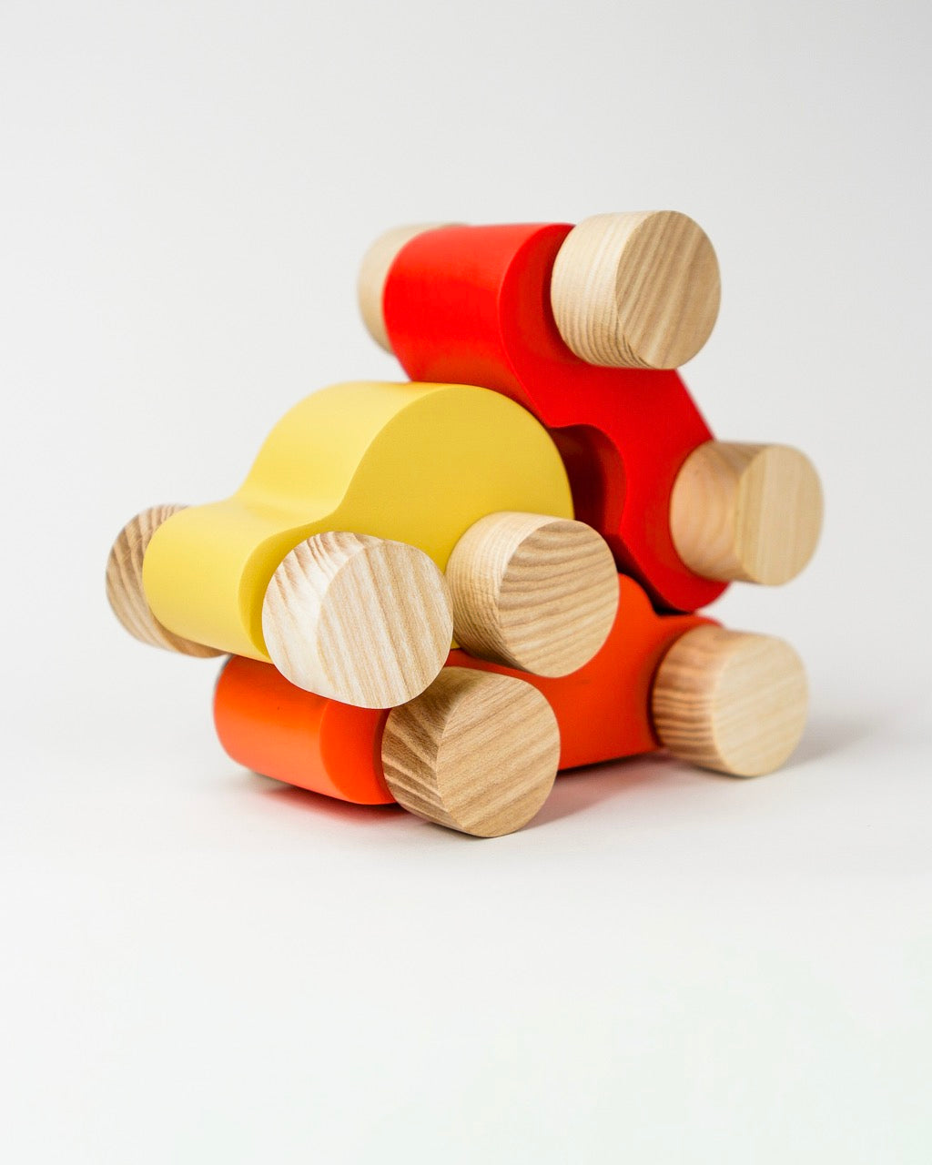 Stackable Car Set | Warm Colours image 2