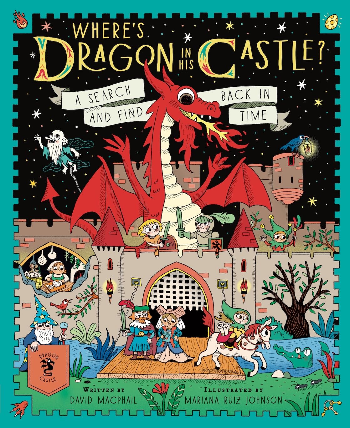 Where's Dragon in His Castle?: A Search and Find Back